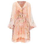 Pink Fabric Zimmermann Dress