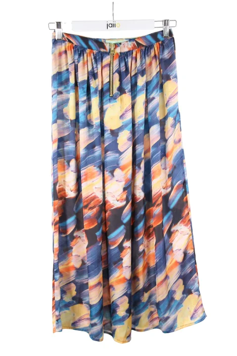 Multicolor Fabric Heimstone Skirt