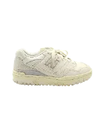 Beige Leather New Balance Sneakers