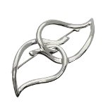 Silver Silver Tiffany & Co. Brooch