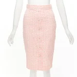 Pink Cotton Altuzarra Skirt