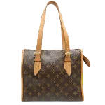 Brown Canvas Louis Vuitton Popincourt