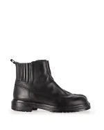 Black Leather Sergio Rossi Boots