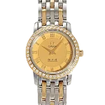 Gold Stainless Steel Omega Watch