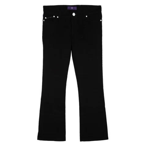 Black Cotton Victoria Beckham Jeans