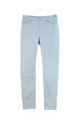 Blue Cotton Armani Pants