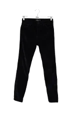 Black Velvet Maje Pants