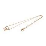 Pink Rose Gold Chaumet Necklace