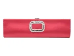 Pink Canvas Roger Vivier Clutch