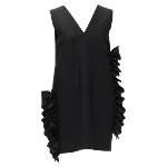 Black Polyester MSGM Dress