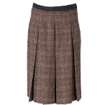 Brown Wool Lanvin Skirt