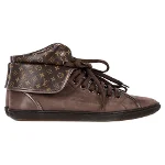 Brown Coated canvas Louis Vuitton Sneakers