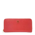 Red Leather Loewe Wallet