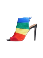 Multicolor Suede Aquazzura Heels