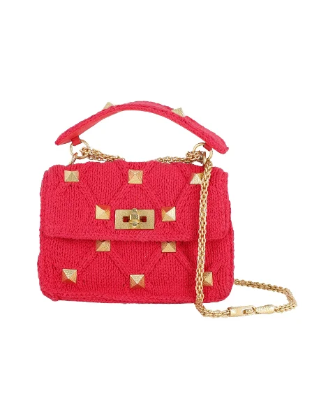 Red Wool Valentino Shoulder Bag