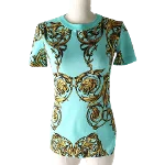 Green Cotton Versace Top