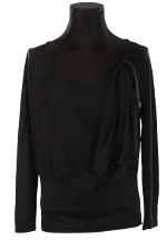 Black Silk Sportmax Top