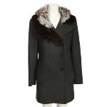 Black Wool Prada Coat