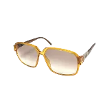 Brown Fabric Dior Sunglasses