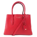 Red Leather Kate Spade Tote