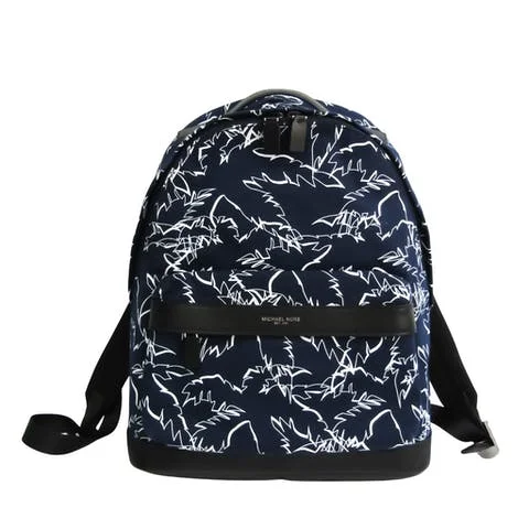 Navy Canvas Michael Kors Backpack