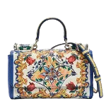 Multicolor Leather Dolce & Gabbana Sicily