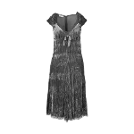 Grey Velvet Moschino Dress