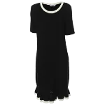 Black Fabric Moschino Dress