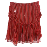 Red Fabric Isabel Marant Skirt