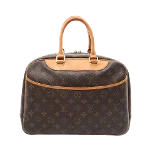 Brown Canvas Louis Vuitton Deauville 