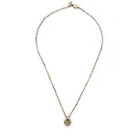 Gold Metal Dior Necklace