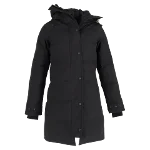 Black Polyester Canada Goose Coat