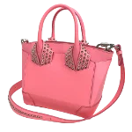 Pink Leather Christian Louboutin Handbag