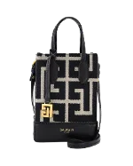 Black Canvas Balmain Tote