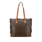 Brown Canvas Louis Vuitton Cabas