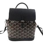 Black Canvas Goyard Backpack