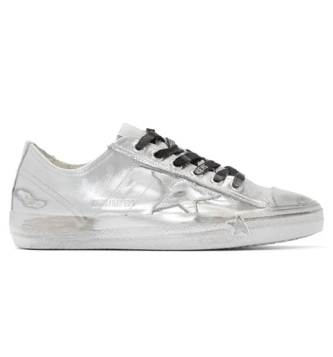Grey Lace Golden Goose Sneakers