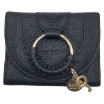 Black Leather Chloé Wallet