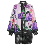 Multicolor Silk Dolce & Gabbana Shirt