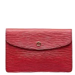 Red Leather Louis Vuitton Montaigne