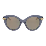 Grey Fabric Pomellato Sunglasses