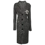 Grey Fabric Dolce & Gabbana Coat