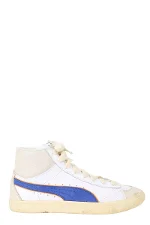 White Leather Puma Sneakers