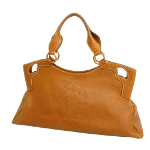 Brown Leather Cartier Handbag