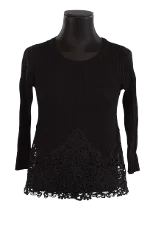 Black Viscose Claudie Pierlot Top