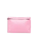 Pink Leather Loewe Clutch