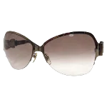 Brown Glass Gucci Sunglasses