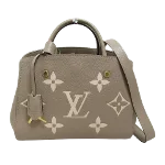 Grey Leather Louis Vuitton Montaigne