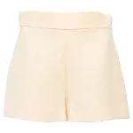 White Cotton Dior Shorts