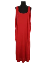 Red Viscose La Perla Dress